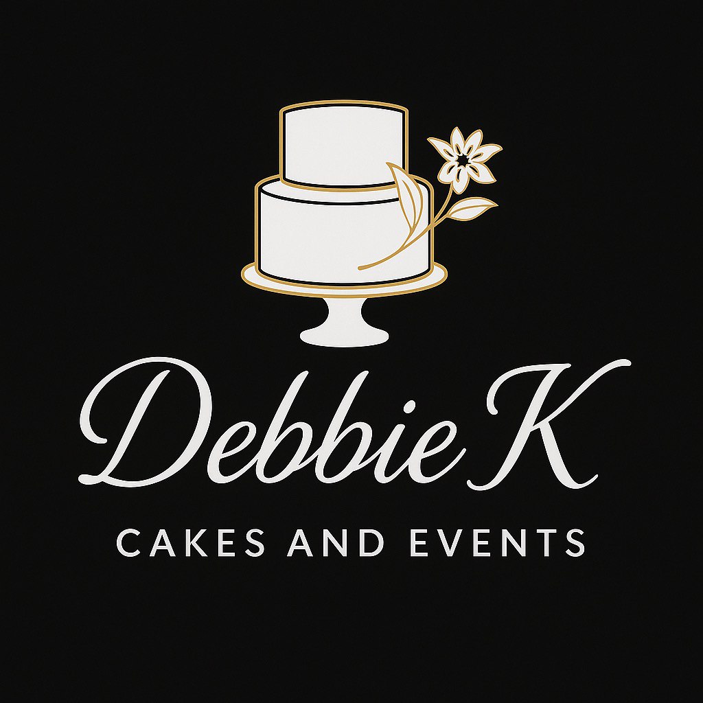 DebbieK Cakes and Events logo